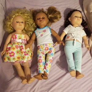 3 Our Generation Dolls